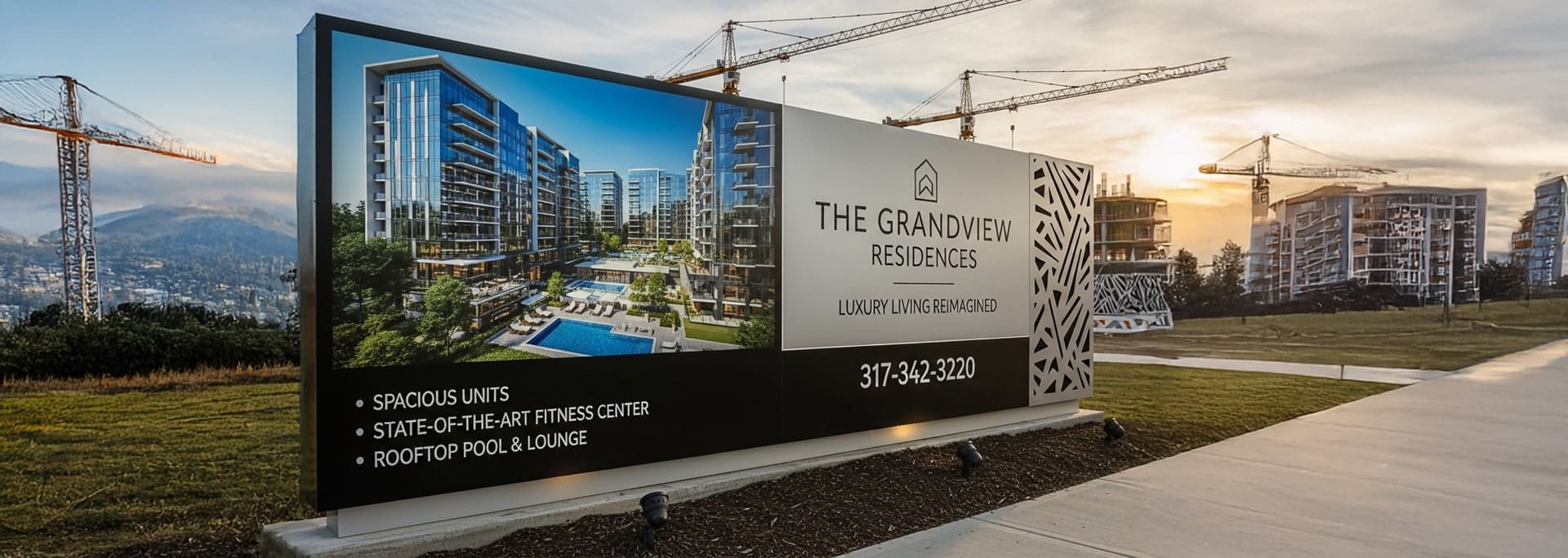 Signs for Commercial Real Estate Developers, Contractors & Architects-min