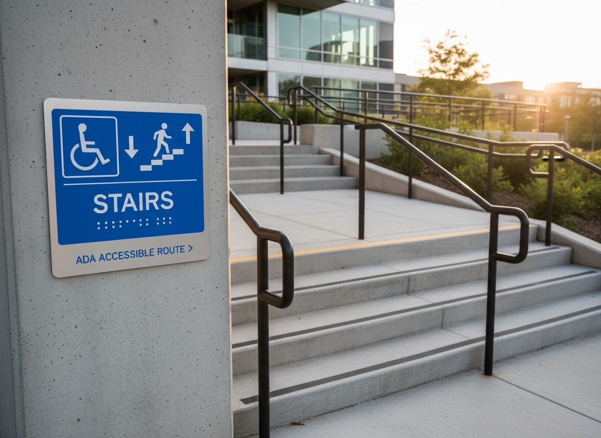 ADA stairs