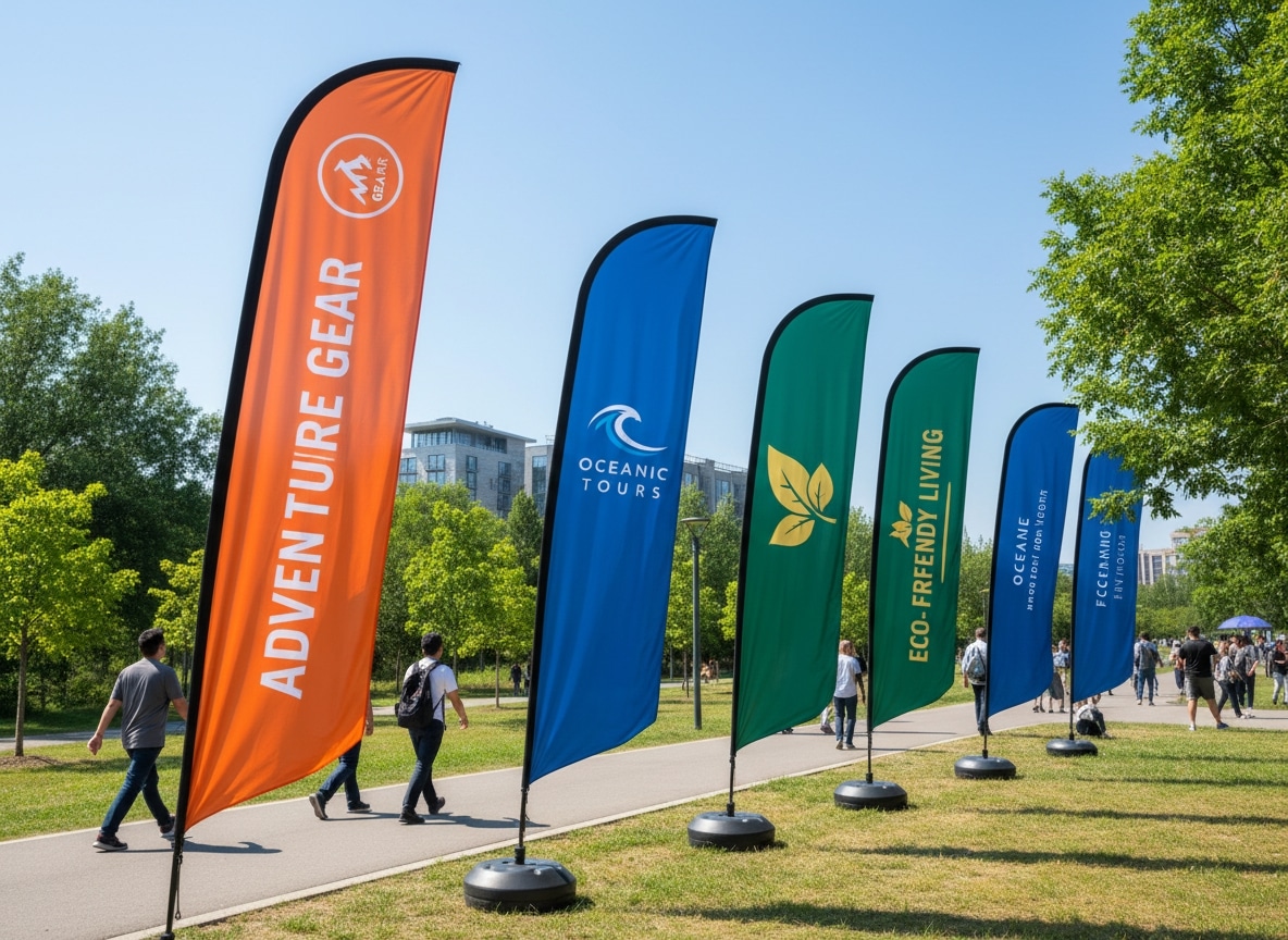 advertising flag
